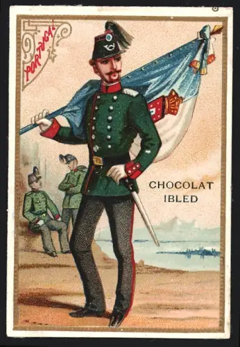 Sammelbild Chocolat Ibled, Portugal, Soldat