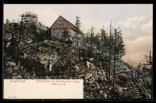 AK Schreiberhau i. Rsgb., Gasthaus Hochstein von Willy Vogt