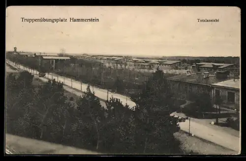 AK Hammerstein, Blick über den Truppenübungsplatz