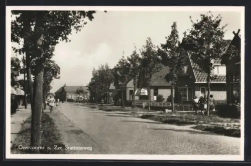 AK Oostvoorne a. Zee, Stationsweg