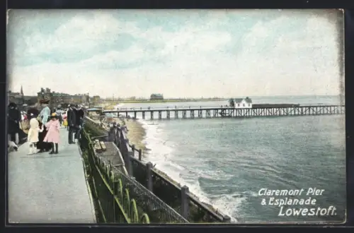 AK Lowestoft, Claremont Pier & Esplanade