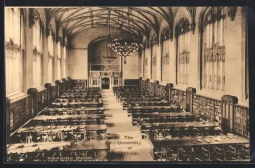 AK Chicago, IL, The University of Chicago, Reading Room