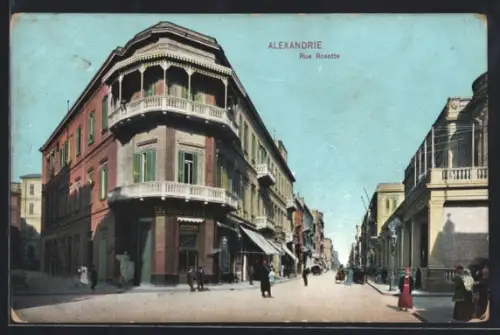 AK Alexandrie, Rue Rosette