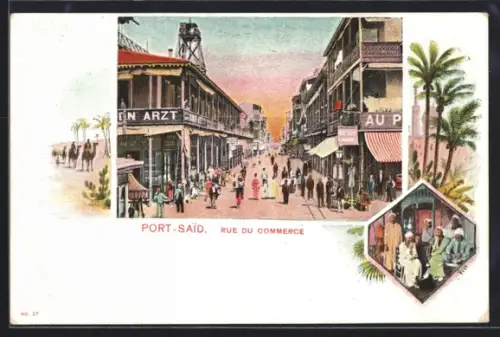 AK Port-Said, Rue du Commerce