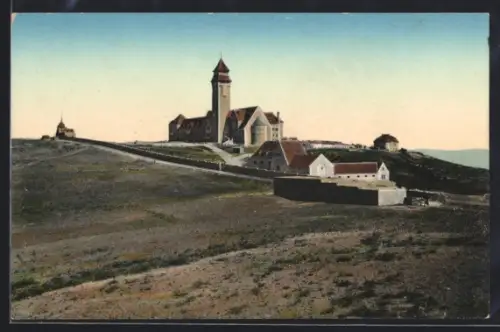 AK Jerusalem, Kaiserin Augusta Victoria-Stiftung auf dem Oelberg