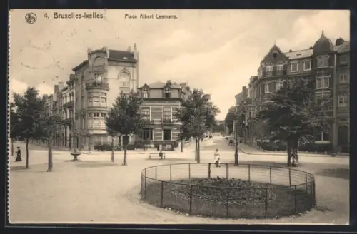 AK Bruxelles-Ixelles, Place Albert Leemans