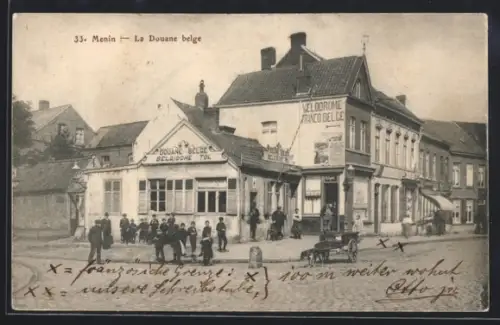 AK Menin, La Douane belge