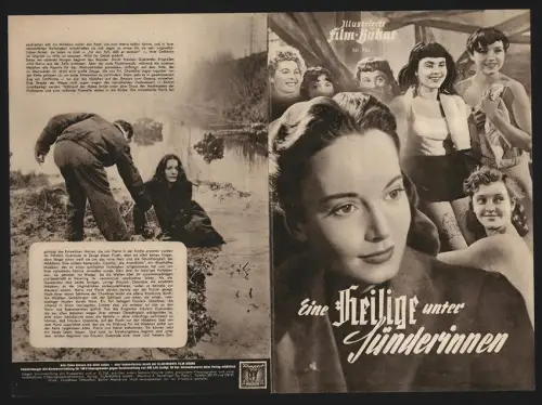 Filmprogramm IFB Nr. 2169, Eine Heilige unter Sünderinnen, Serge Roggiani, Suzanne Cloutier, Regie: Julien Duvivier
