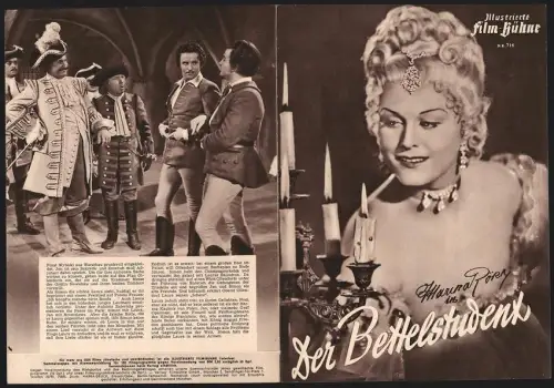 Filmprogramm IFB Nr. 716, Der Bettelstudent, Marika Rökk, Regie: Georg Jacoby