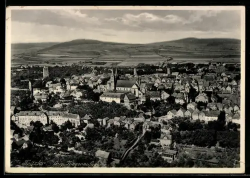 AK Fritzlar, Orig. Fliegeraufnahme