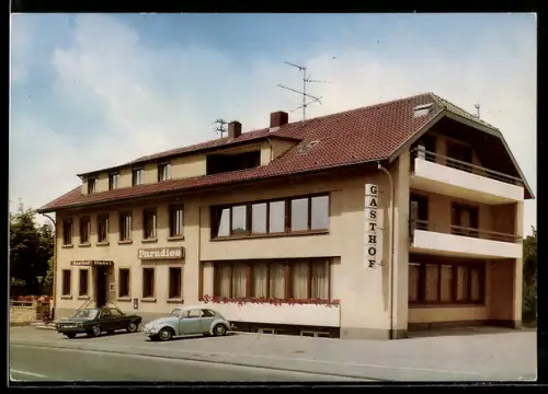 AK Stockach /Bodensee, Hotel-Gasthof Paradies von K. Bechler