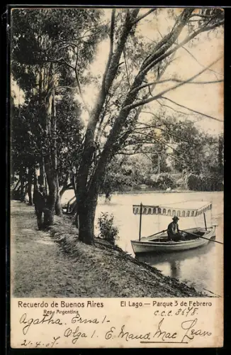 AK Buenos Aires, El Lago, Parque 3 de Febrero