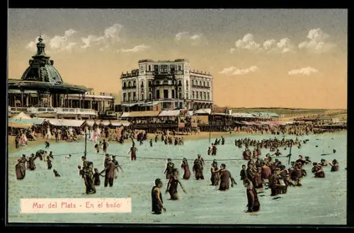 AK Mar del Plata, En el baño
