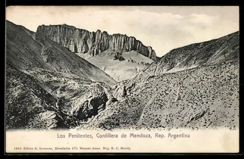 AK Los Penitentes, Cordillera de Mendoza