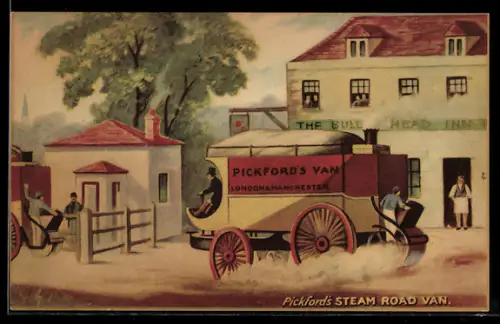 AK Pickford`s Steam Road Van, London & Manchester