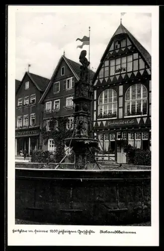 AK Fritzlar, Rolandsbrunnen