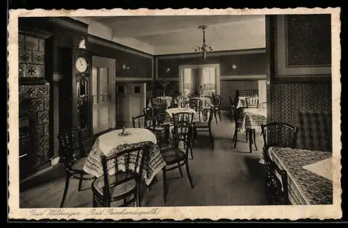 AK Bad Wildungen, Restaurant im Kurhaus Reinhardsquelle