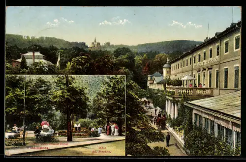 AK Kassel, Grand Hotel Wilhelmshöhe