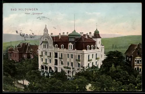 AK Bad Wildungen, Hotel Quisisana