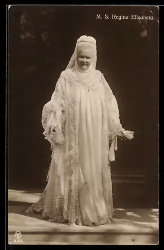 AK M. S. Regina Elisabeta von Rumänien