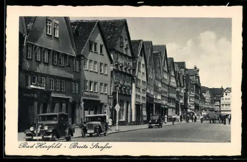 AK Bad Hersfeld, Lorenz Wein in der Breite Strasse
