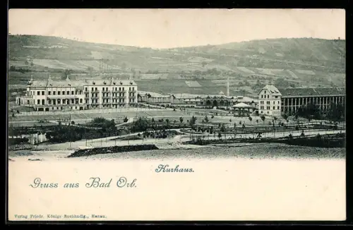 AK Bad Orb, Blick zum Kurhaus