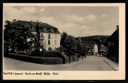 AK Bad Orb i. Spessart, Partie am Platz
