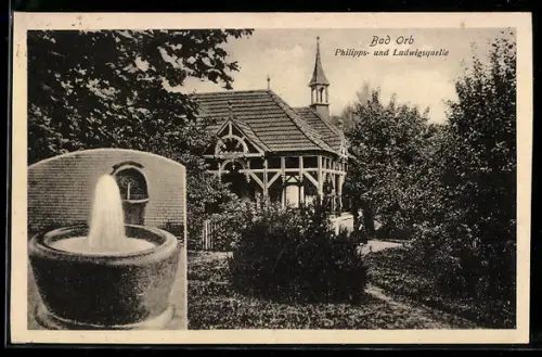 AK Bad Orb, Phillips- und Ludwigsquelle