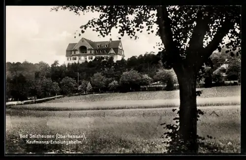 AK Bad Salzhausen /Oberhessen, Kaufmanns-Erholungsheim