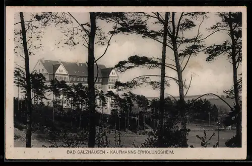 AK Bad Salzhausen, Kaufmanns-Erholungsheim
