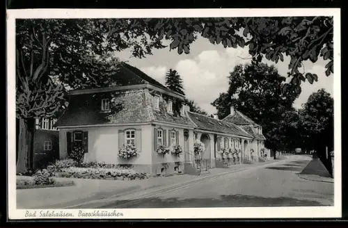 AK Bad Salzhausen, Barockhäuschen