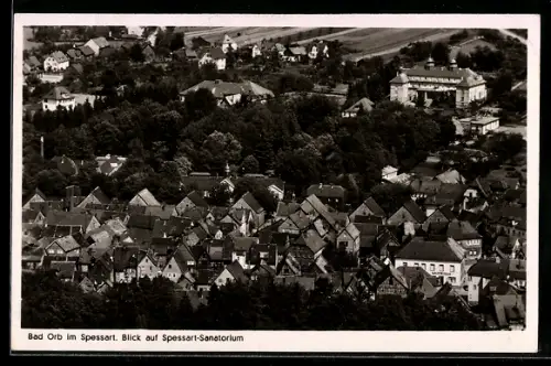 AK Bad Orb im Spessart, Blick auf Spessart-Sanatorium