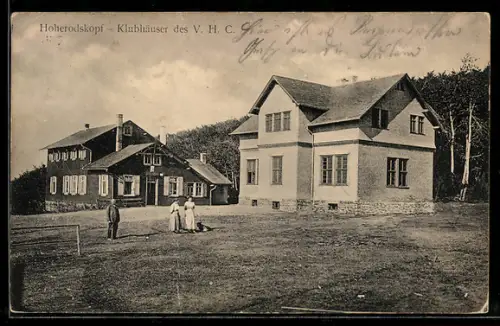 AK Hoherodskopf, Klubhäuser des V. H. C
