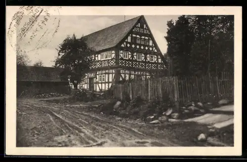 AK Ilbeshausen, Vogelsberg, Teufelsmühle erbaut 1691