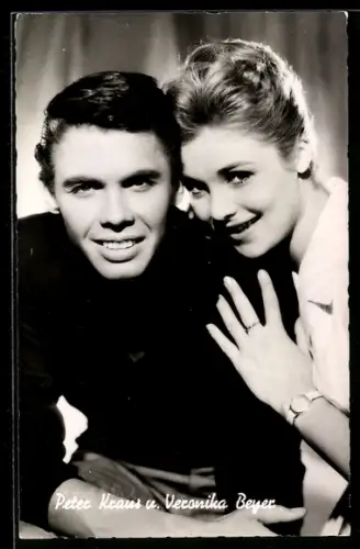 AK Musikerin Veronika Beyer mit dem Musiker Peter Kraus