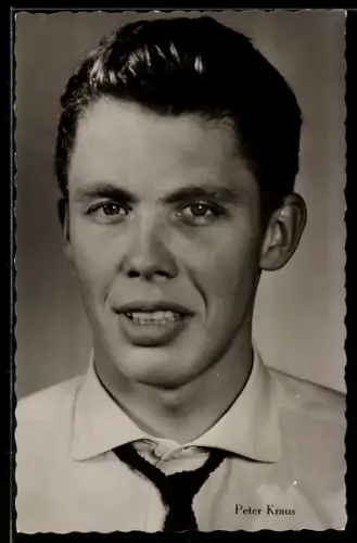 AK Musiker Peter Kraus Portrait