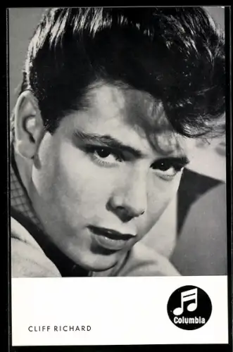 AK Musiker Cliff Richard mit Föhnfrisur