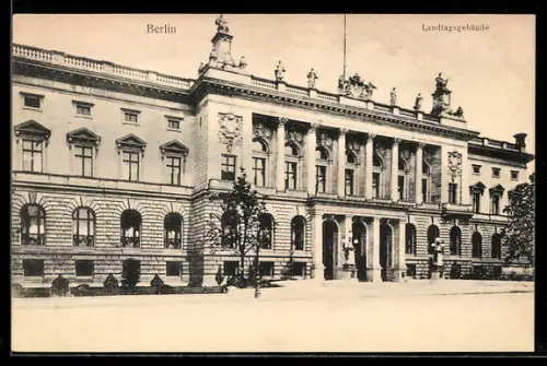 AK Berlin, Landtagsgebäude, Prinz-Albrecht-Strasse