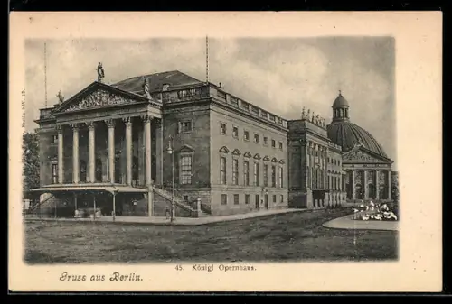 AK Berlin, Königliches Opernhaus