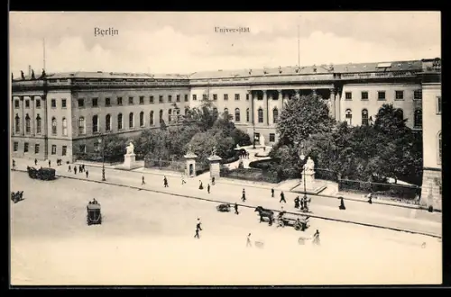 AK Berlin, Blick zur Universität