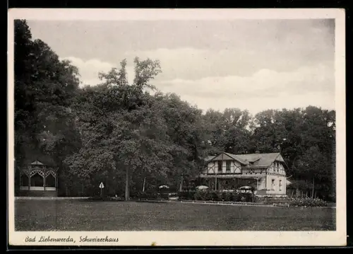 AK Bad Liebenwerda, Gasthof Schweizerhaus