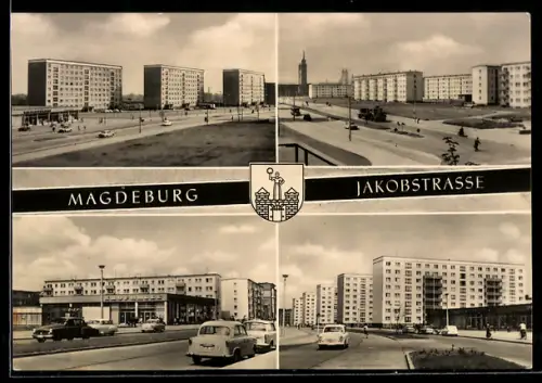AK Magdeburg, Neubauten in der Jakobstrasse