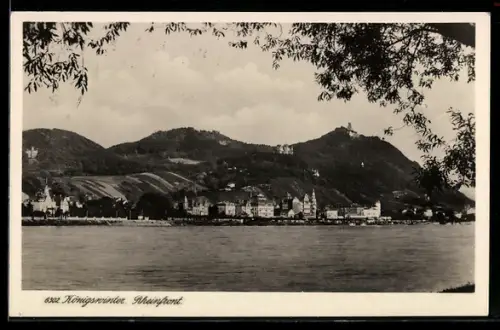 AK Königswinter, Rheinfront
