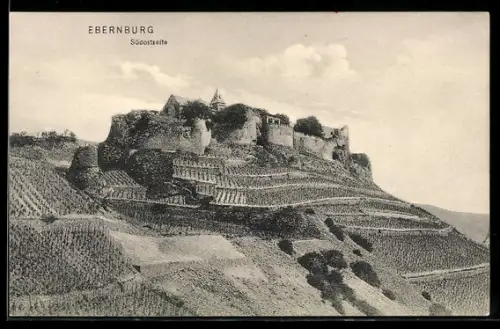 AK Ebernburg, Südostseite der Burganlage