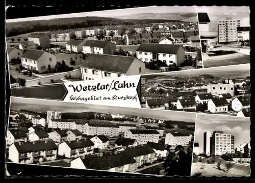 AK Wetzlar /Lahn, Wohngebiet am Sturzkopf