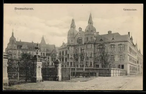 AK Bremerhaven, Partie am Gymnasium