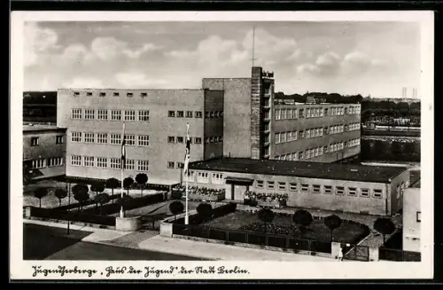 AK Berlin-Neukölln, Jugendherberge Haus der Jugend der Stadt Berlin, Teupitzerstrasse 39-43