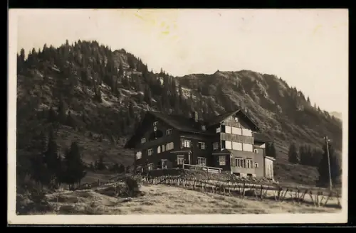 AK Schrattenwang, Alpenhotel Schönblick