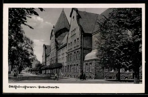 AK Wilhelmshaven, Peterstrasse mit Passanten