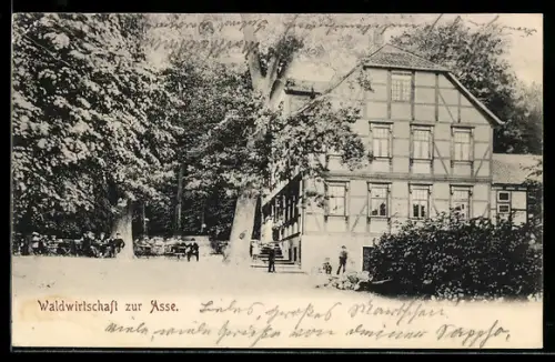 AK Wittmar, Waldgasthaus zur Asse